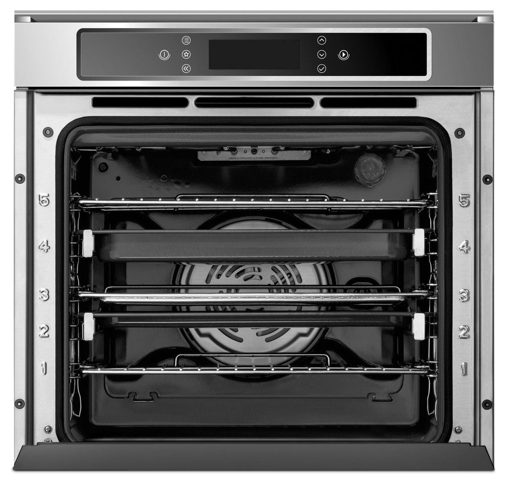 KitchenAid 24'' 2.6 Cu. Ft. Single Electric Wall Oven – KOSC104FSS|Four mural électrique simple 24 po KitchenAid de 2,6 pi3 - KOSC104FSS|KOSC104S