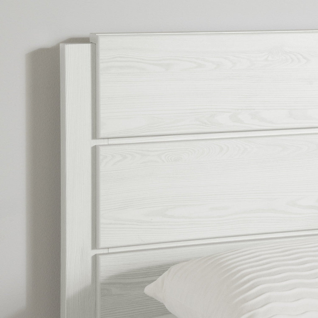 Arlen Mates Bed With 3 Drawers And Headboard Set - White Pine | Arlen Ensemble Lit Matelot 3 Tiroirs Et Tete De Lit - Pin Blanc