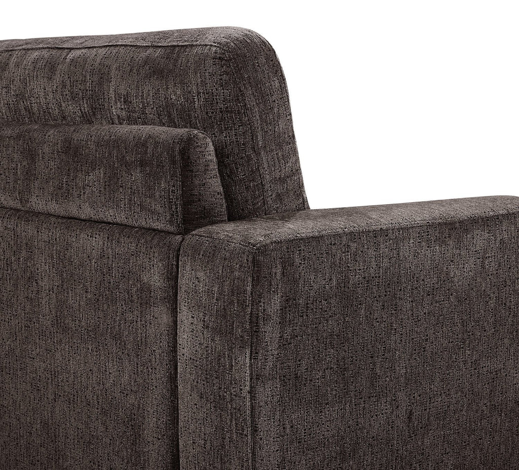 Conor Chenille Full-Size Sleeper Sofa – Ebony|Sofa-lit double Conor en chenille - ébène|CONORESB - Open-Box