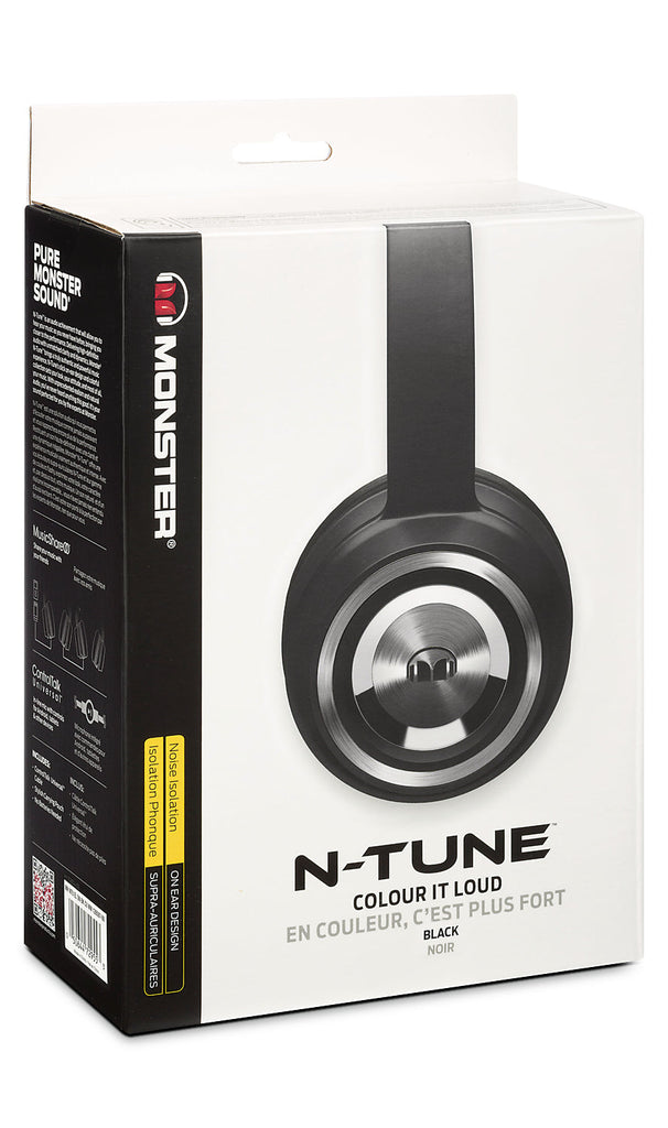 Monster N-Tune™ On-Ear Headphones, Set of Two|Ensemble 2 casque d'écoute supra-auriculaire N-TuneMC de Monster