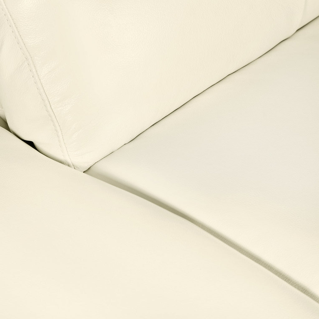Romeo 3-Piece Genuine Leather Right-Facing Sectional - Beige|Sofa sectionnel de droite Romeo 3 pièces en cuir véritable - beige|ROMEBRS3