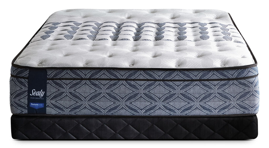 Sealy Posturepedic Performance Plus Lindfield Firm Euro-Top Twin Mattress Set|Ensemble ferme à Euro-plateau Lindfield Posturepedic Performance Plus de Sealy pour lit simple