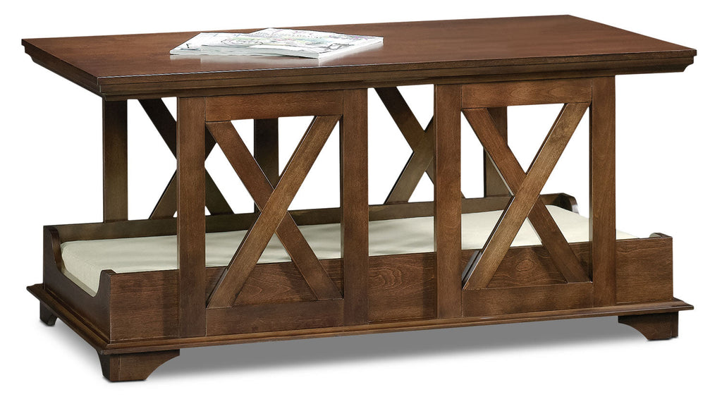 Coffee Table Pet Bed|Table à café avec lit pour animal