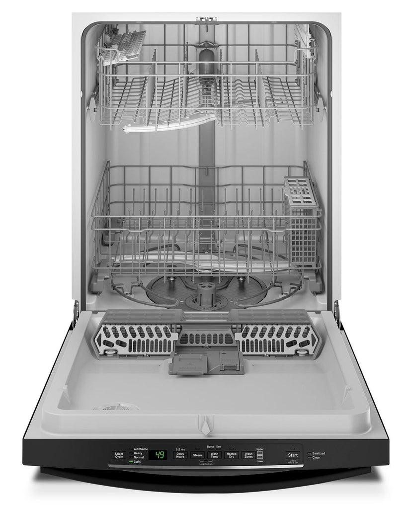 GE Tall-Tub Dishwasher with Hidden Controls – GDT545PGJBB|Lave-vaisselle GE à cuve haute avec commandes dissimulées - GDT545PGJBB