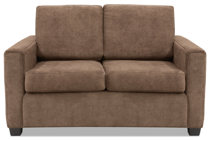 Becca Chenille Loveseat – Cappuccino|Causeuse Becca en chenille - cappuccino