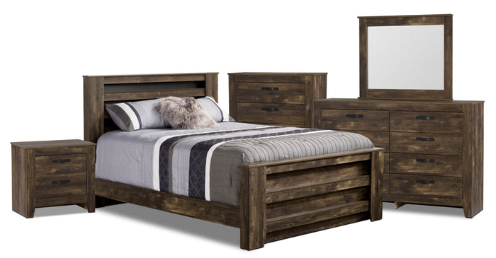 Remie 7-Piece Queen Bedroom Package|Ensemble de chambre à coucher Remie 7 pièces avec grand lit|REMIEQP7
