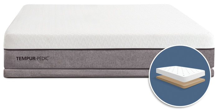 TEMPUR-Legacy™ Limited Edition Tight-Top Low-Profile Queen Mattress Set|Ensemble matelas à plateau régulier et profil bas TEMPUR-Legacy de série limitée pour grand lit