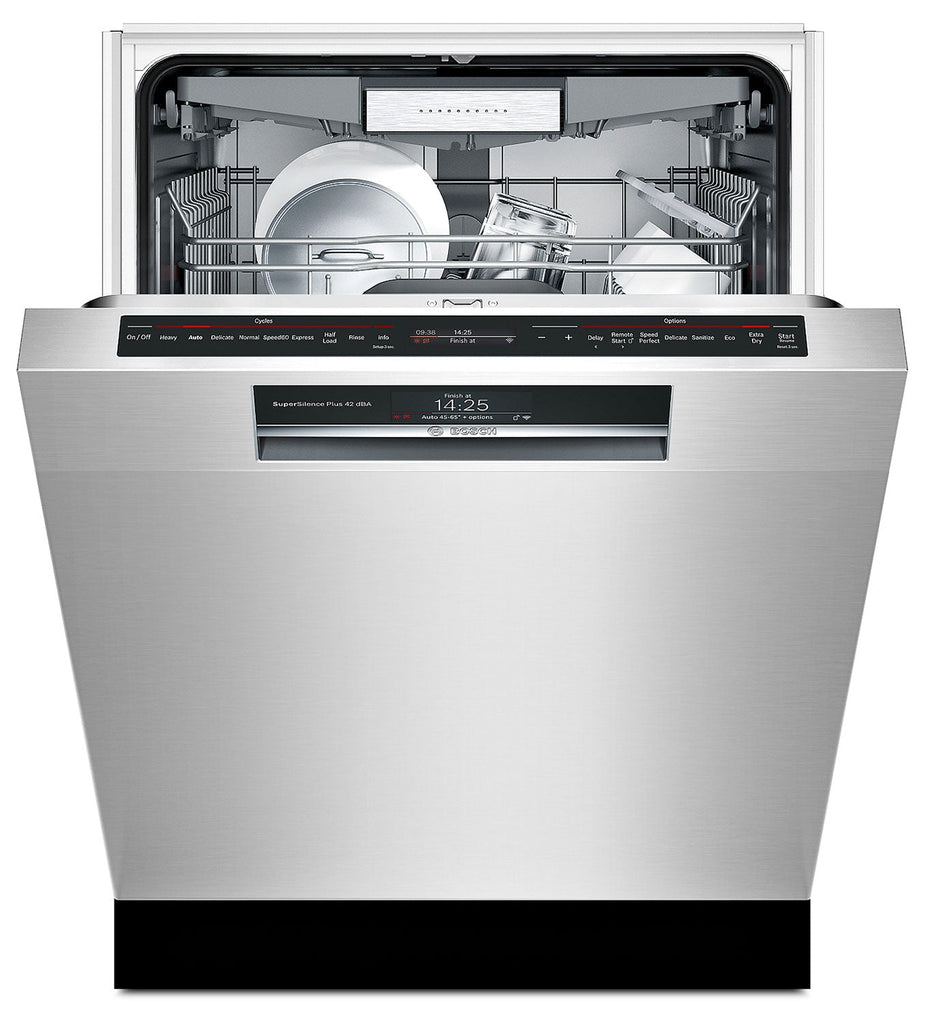 Bosch Recessed Handle Built-In Dishwasher – SHEM78WH5N|Lave-vaisselle encastré Bosch avec poignée encastrée - SHEM78WH5N|SHEM78H5