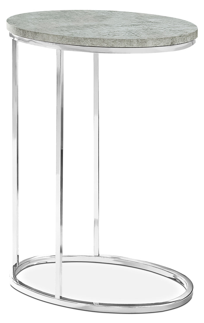 Acklie Accent Table – Cement Grey|Table d'appoint Acklie - gris ciment|ACKCMCST