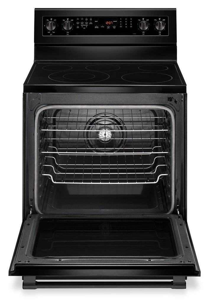 Maytag 6.4 Cu. Ft. Freestanding Electric Convection Range – YMER8800FB|Cuisinière électrique amovible Maytag de 6,4 pi³ à convection – YMER8800FB