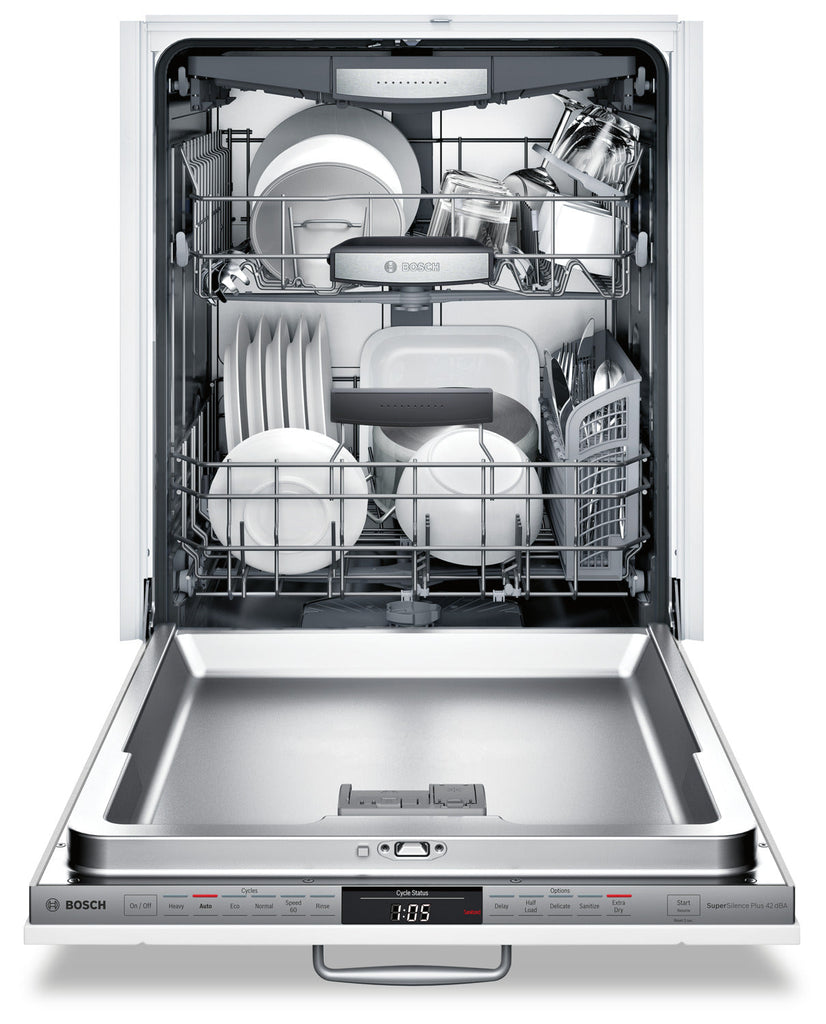 Bosch 800 Series Panel-Ready Dishwasher – SHVM98W73N|Lave-vaisselle Bosch de série 800 de 24 po à panneau personnalisable - SHVM98W73N|SHVM98W3