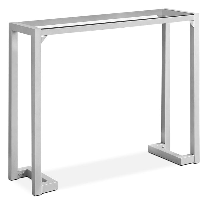 Megan Console Table – Silver|Console Megan - argentée|I2107CON