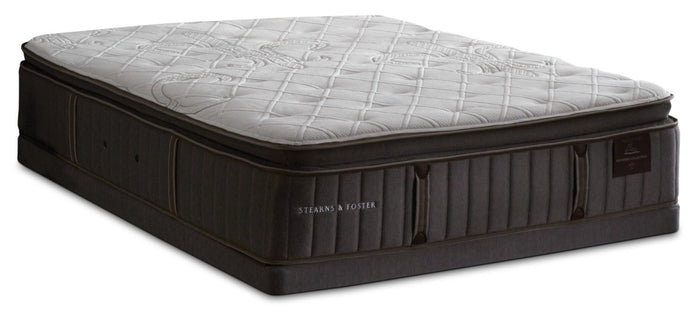 Stearns & Foster Princedale Medium Pillow-Top King Mattress Set|Ensemble matelas semi-ferme à plateau-coussin  Princedale de Stearns & Foster pour très grand lit
