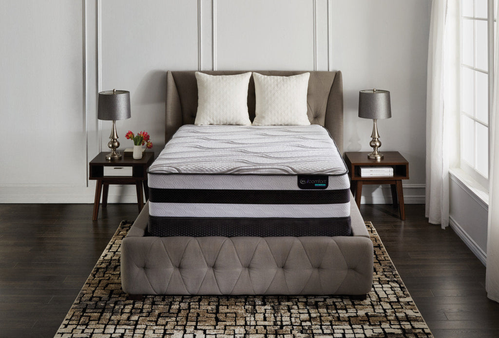 Serta iComfort® Hybrid Valentine Firm King Mattress Set|Ensemble matelas ferme Valentine Hybride iComfort de Serta pour très grand lit