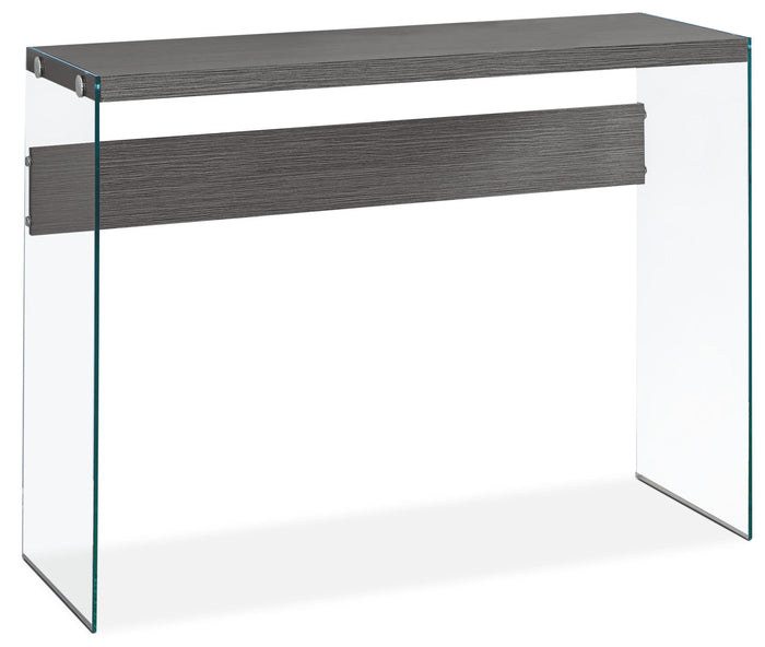 Yonah Sofa Table – Grey|Table de salon Yonah - grise|YONGRCON