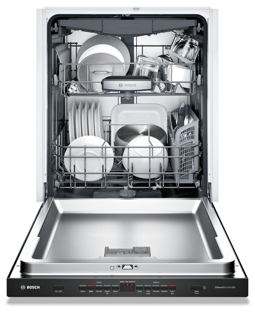 Bosch 500 Series Flush Handle Built-In Dishwasher – SHPM65W56N|Lave-vaisselle encastré Bosch de série 500 avec poignée affleurée - SHPM65W56N|SHPM6556