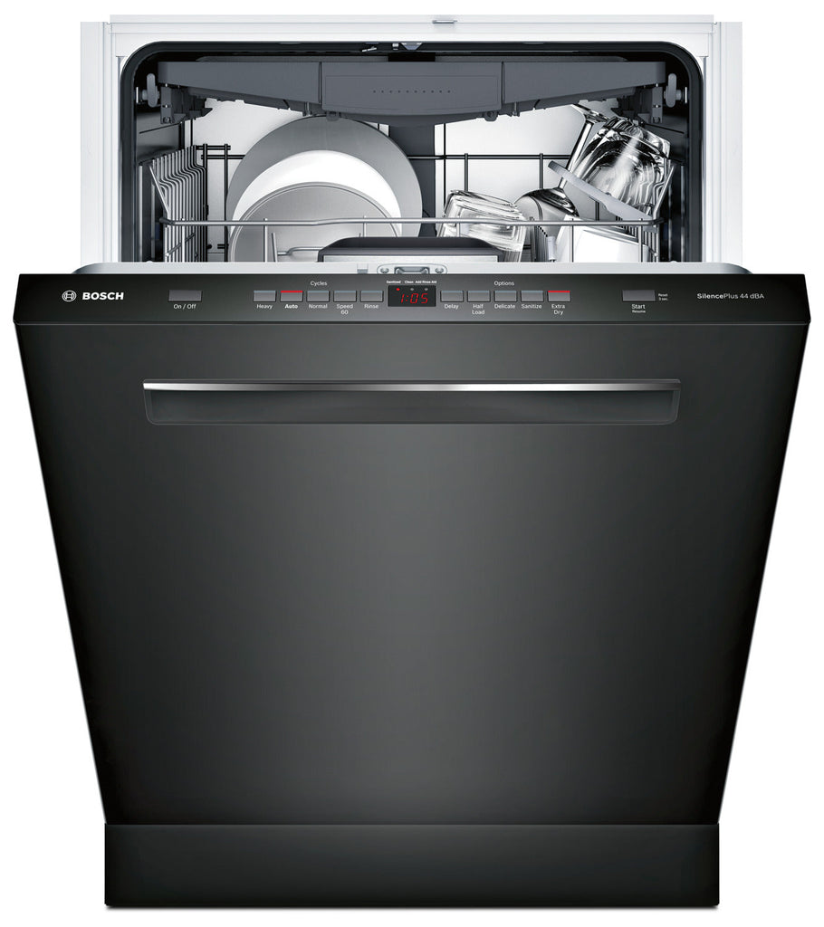 Bosch 500 Series Flush Handle Built-In Dishwasher – SHPM65W56N|Lave-vaisselle encastré Bosch de série 500 avec poignée affleurée - SHPM65W56N|SHPM6556