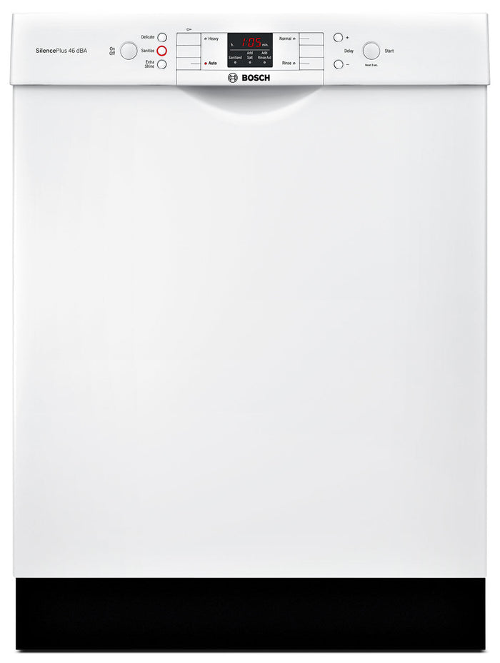 Bosch 300 Series Recessed Handle Built-In Dishwasher – SGE53U52UC|Lave-vaisselle encastré Bosch de série 300 avec poignée encastrée - SGE53U52UC