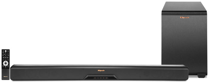 Klipsch RSB-14 Soundbar and Wireless Subwoofer|Barre de son RSB-14 et caisson d'extrêmes graves sans fil de Klipsch