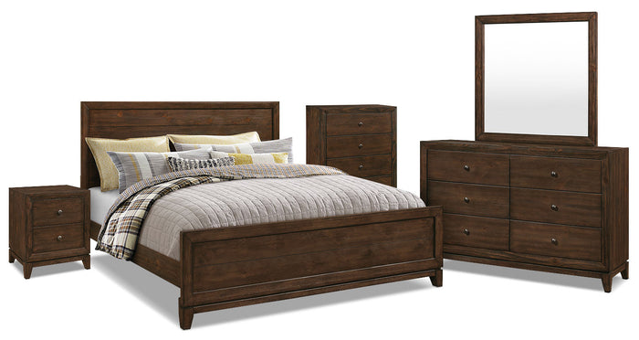 Tacoma 7-Piece King Bedroom Package|Ensemble de chambre à coucher Tacoma 7 pièces avec très grand lit|TACOCKP7