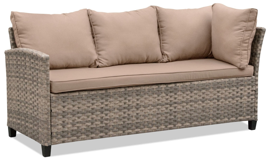 Frankfort 3-Piece Patio Sectional Dining Package|Ensemble de salle à manger Frankfort 3 pièces pour la terrasse avec sofa sectionnel