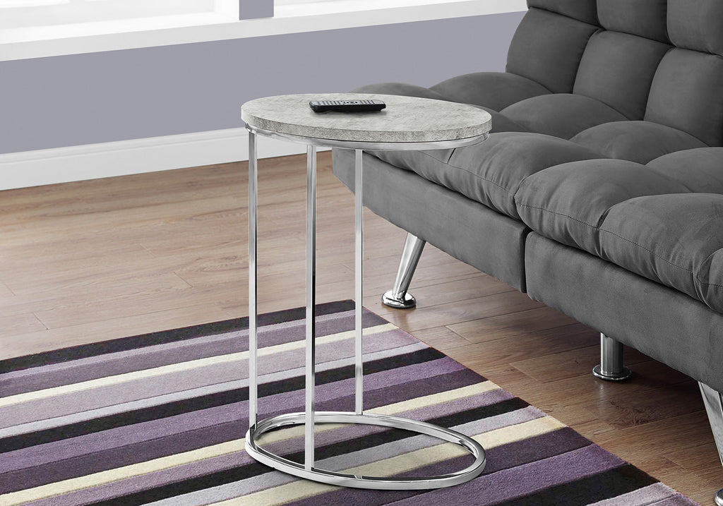 Acklie Accent Table – Cement Grey|Table d'appoint Acklie - gris ciment|ACKCMCST