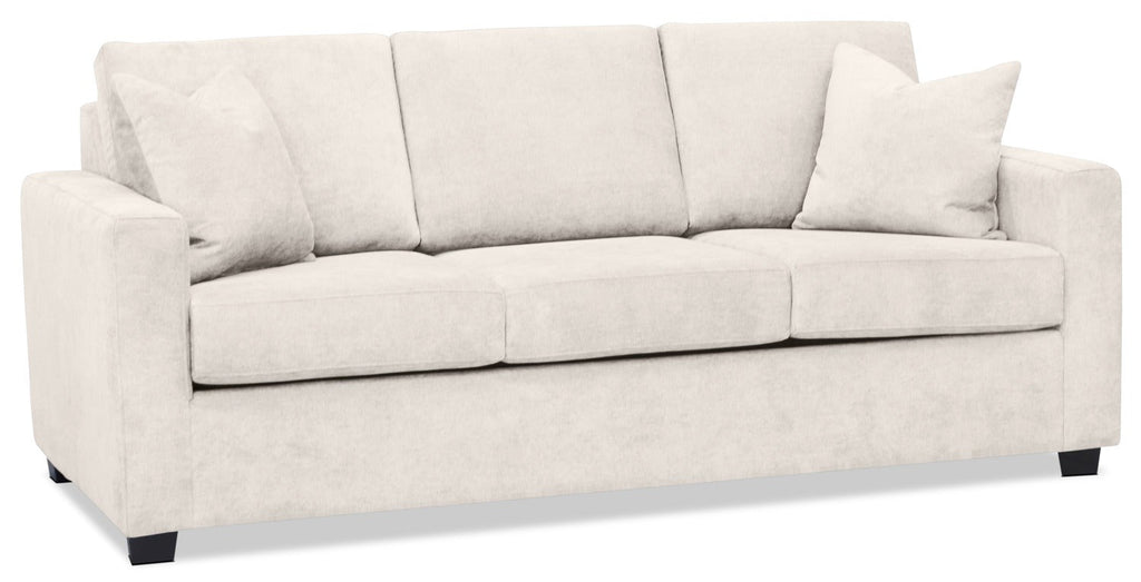 Becca Chenille Sofa – Silver|Sofa Becca en chenille - argenté