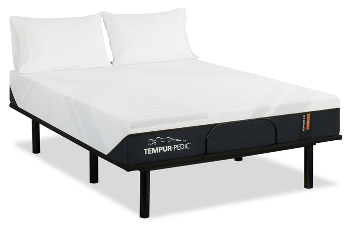 TEMPUR®-Support 2.0 Firm Full Mattress with Quest 2.5 Full Adjustable Base | Matelas TEMPURMD-Support 2.0 Firm pour lit double avec Base ajustable Quest 2.5 pour lit double | S2Q25AFP