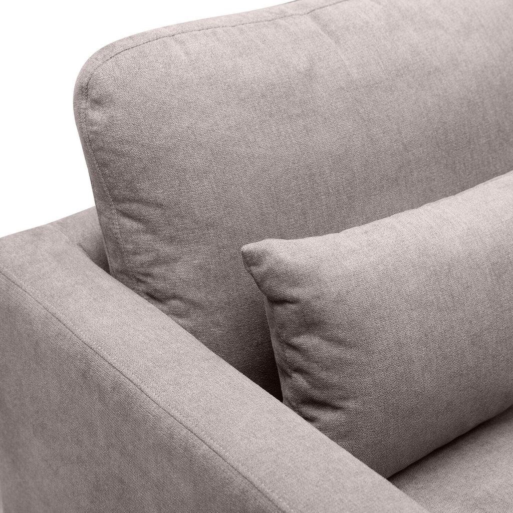 Kortlyn 78" Linen-Look Fabric Sofa - Grey | Sofa Kortlyn de 78 po en tissu d’apparence lin - gris