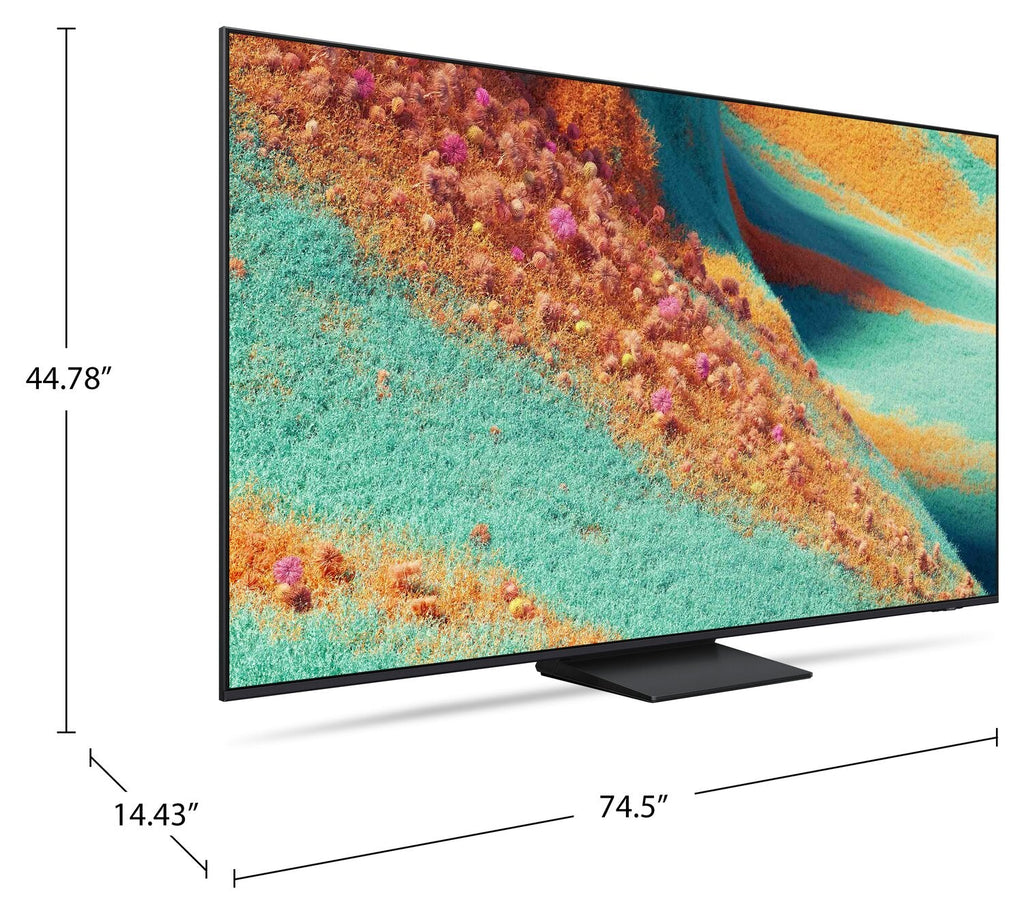 SAMSUNG 85" QN85F Neo QLED Vision AI 4K Smart Tizen OS TV (QN85QN85FAFXZC) – 2025 Model | Téléviseur intelligent Neo QLED SAMSUNG QN85F 4K de 85 po avec Vision AI et système d’exploitation Tizen (QN85QN85FAFXZC) - modèle 2025