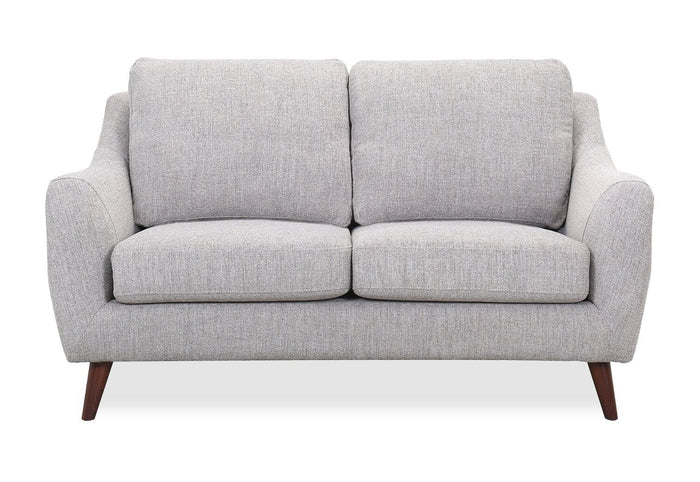 Zoey 59.5" Fabric Loveseat - Grey | Causeuse Zoey de 59,5 po en tissu - grise