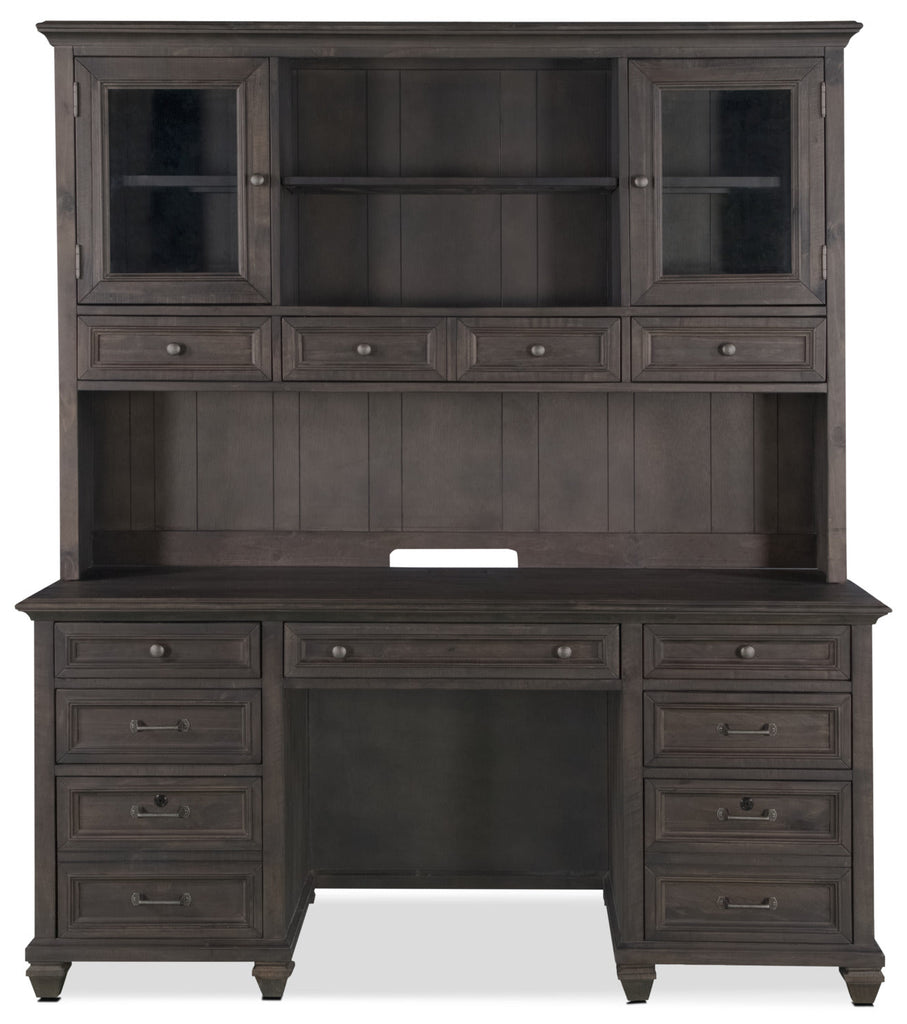 Calistoga 66" Desk with Hutch|Bureau Calistoga 66 po avec crédence|CA66DPKG