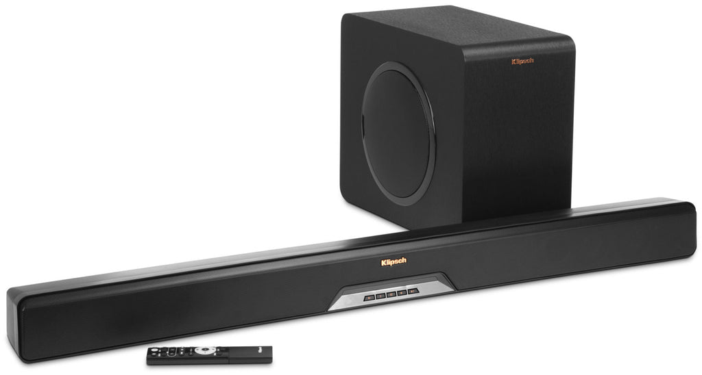 Klipsch RSB-14 Soundbar and Wireless Subwoofer|Barre de son RSB-14 et caisson d'extrêmes graves sans fil de Klipsch