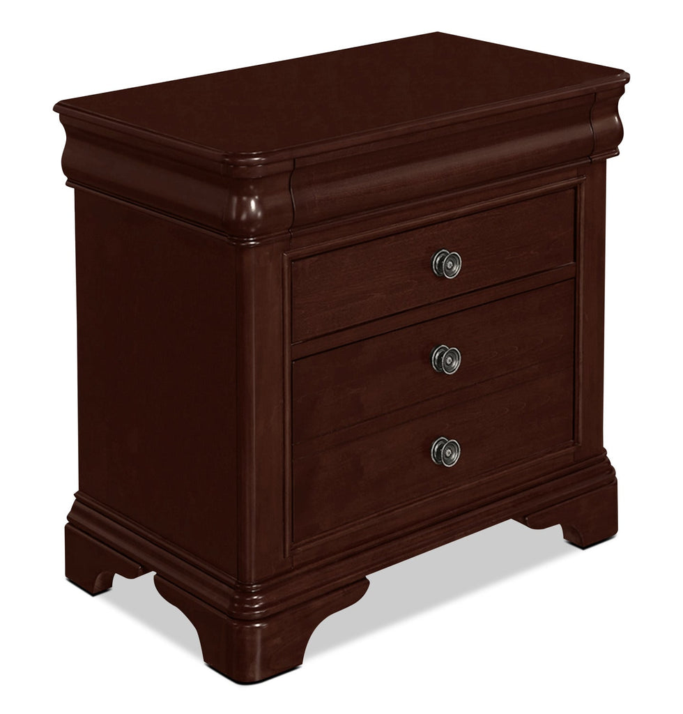 Carmen 7-Piece King Bedroom Package – Cherry|Ensemble de chambre à coucher Carmen 7 pièces avec très grand lit - cerisier|CARMCKP7