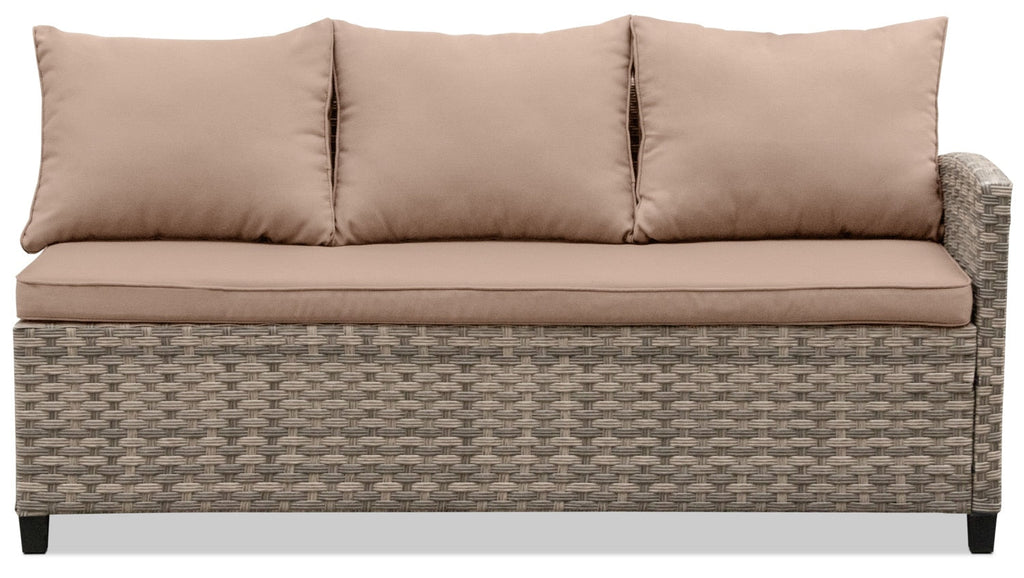 Frankfort 3-Piece Patio Sectional Dining Package|Ensemble de salle à manger Frankfort 3 pièces pour la terrasse avec sofa sectionnel