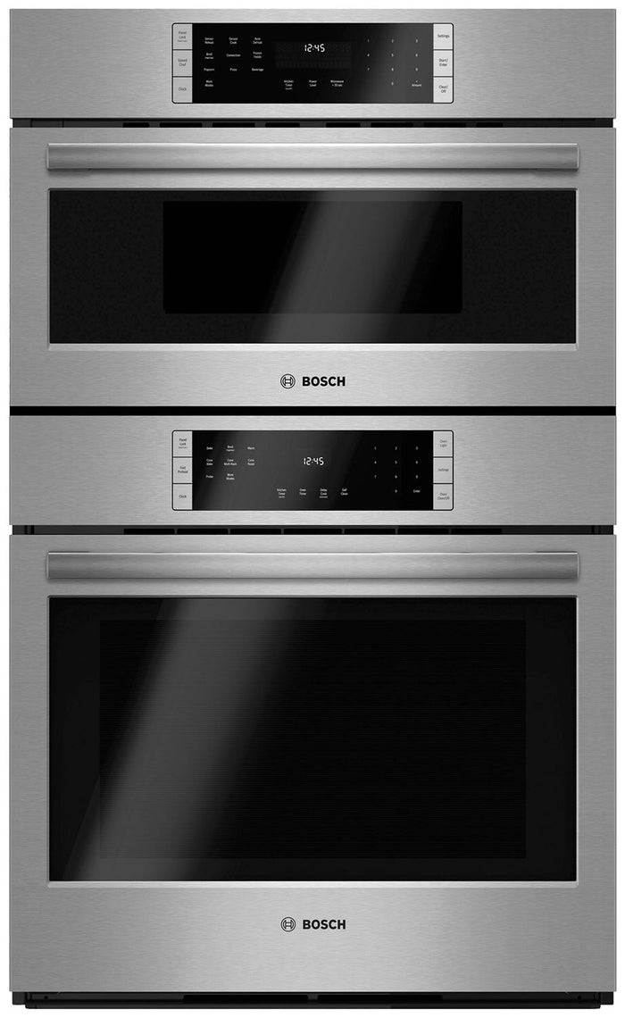 Bosch 30" Speed Combination Wall Oven 800 Series – HBL8752UC|Four mural combiné rapide Bosch de série 800 de 30 po - HBL8752UC|HBL8752U