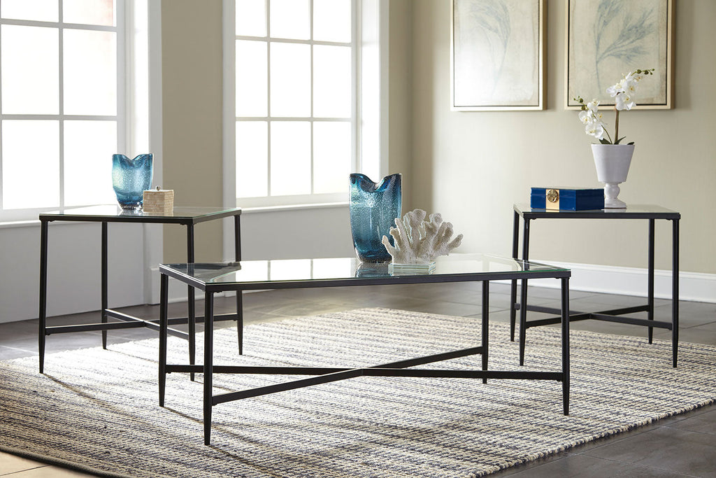 Augeron 3-Piece Coffee and Two End Tables Package|Ensemble de table à café et deux tables de bout Augeron 3 pièces|AUGER3PK