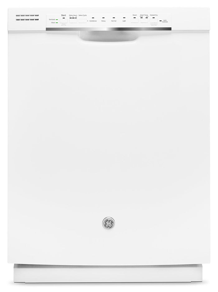 GE Tall-Tub Built-In Dishwasher with Front Controls – GDF570SGJWW|Lave-vaisselle encastré GE à cuve haute avec commandes à l'avant - GDF570SGJWW|GDF570SW