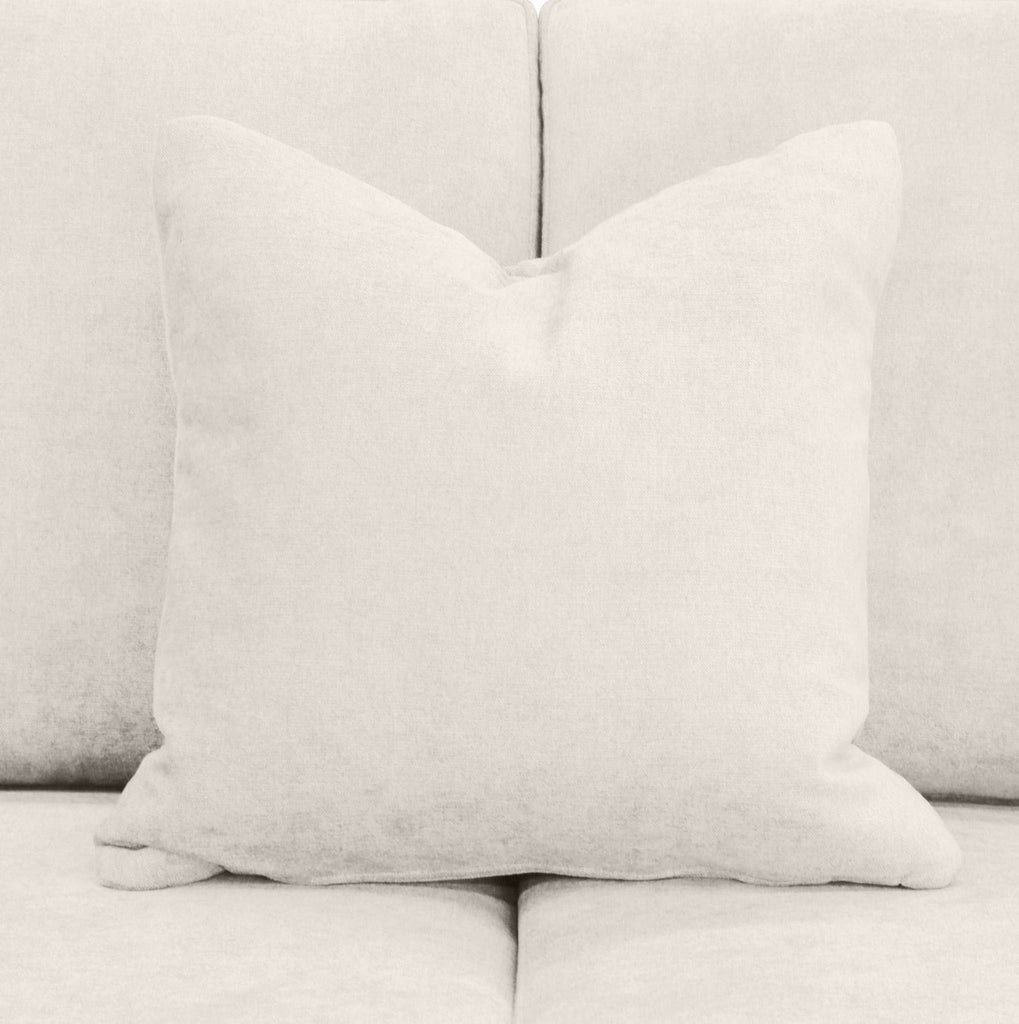 Becca Chenille Sofa – Silver|Sofa Becca en chenille - argenté