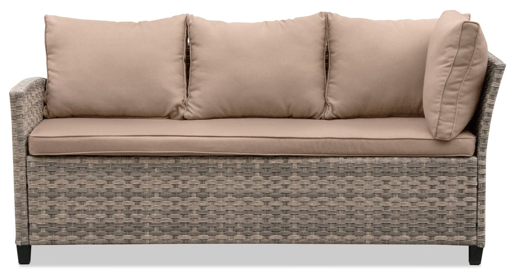Frankfort 3-Piece Patio Sectional Dining Package|Ensemble de salle à manger Frankfort 3 pièces pour la terrasse avec sofa sectionnel