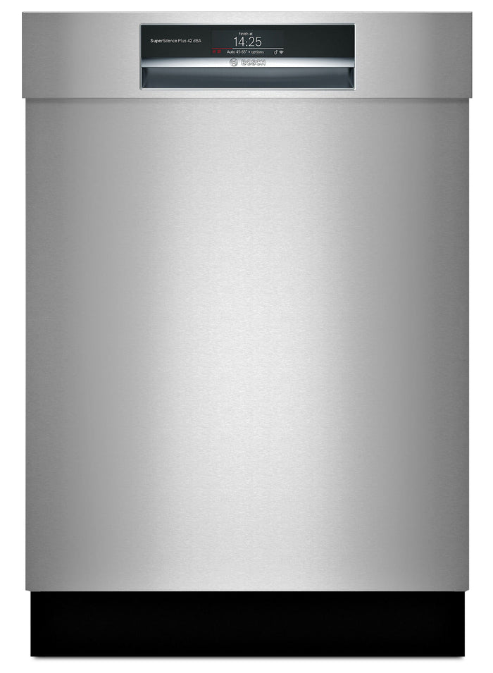 Bosch Recessed Handle Built-In Dishwasher – SHEM78WH5N|Lave-vaisselle encastré Bosch avec poignée encastrée - SHEM78WH5N|SHEM78H5