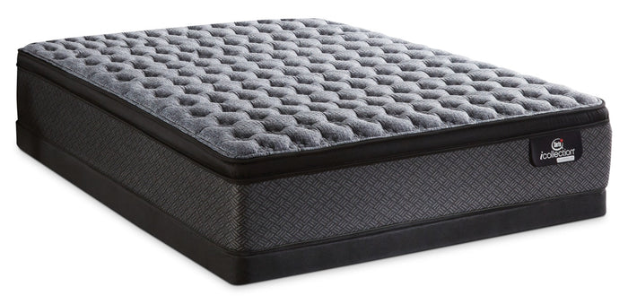 Serta® iCollection® Senna Firm Euro-Top Twin Mattress Set|Ensemble matelas ferme à Euro-plateau Senna iCollection de Serta pour lit simple