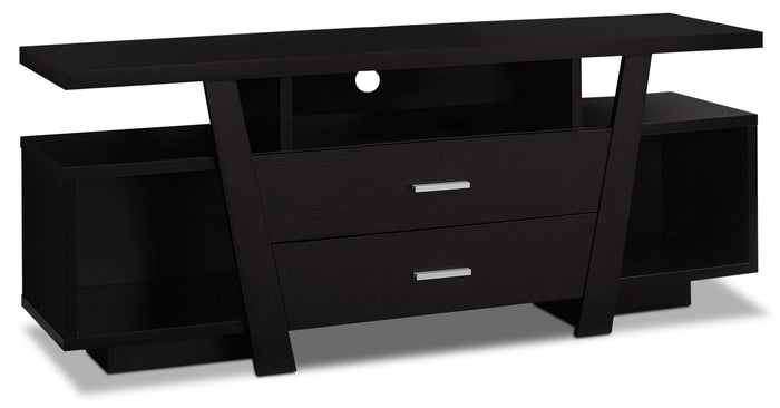 Loris 60" TV Stand – Cappuccino|Meuble pour téléviseur Loris de 60 po – cappuccino|I2720TVS