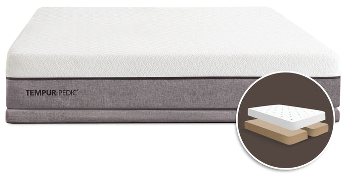 TEMPUR-Legacy™ Limited Edition Tight-Top Split Queen Set|Matelas à plateau régulier divisé TEMPUR-Legacy de série limitée pour grand lit