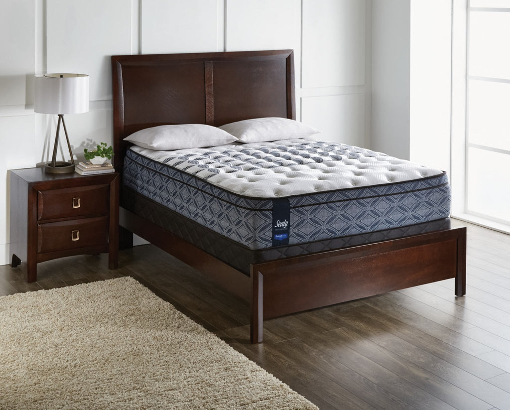 Sealy Posturepedic Performance Plus Lindfield Firm Euro-Top Twin Mattress Set|Ensemble ferme à Euro-plateau Lindfield Posturepedic Performance Plus de Sealy pour lit simple