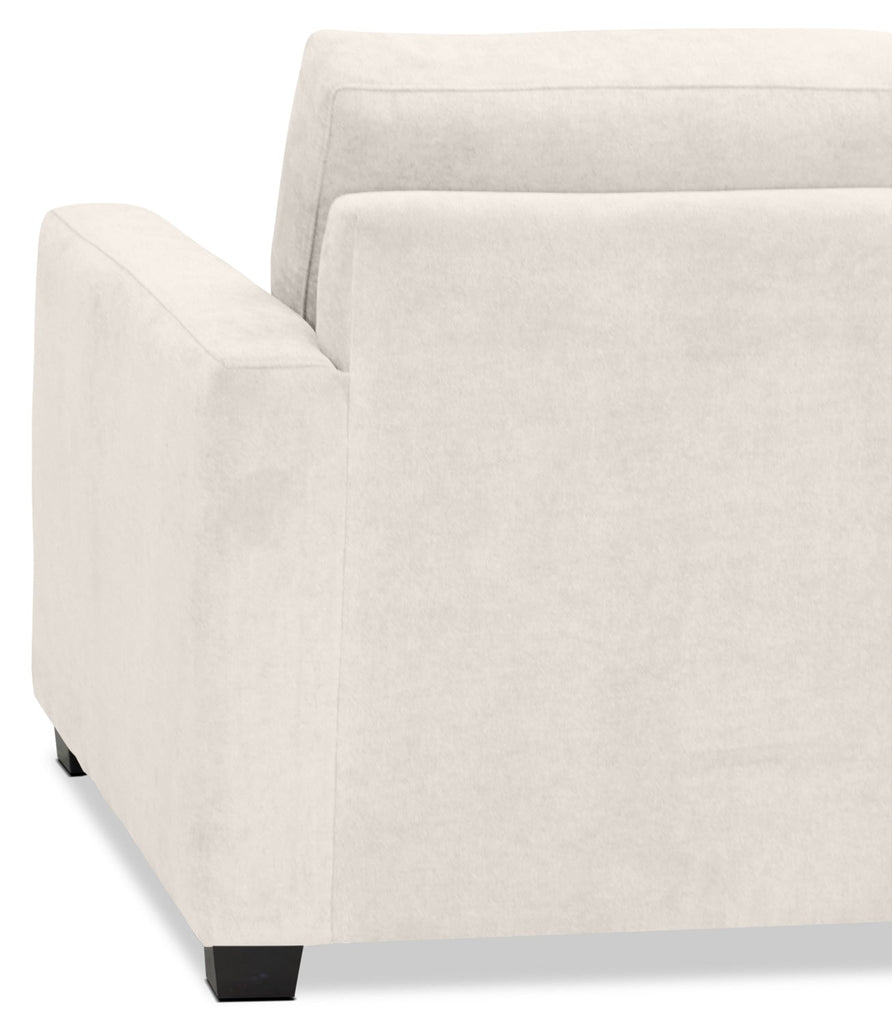 Becca Chenille Chair – Silver|Fauteuil Becca en chenille - argenté
