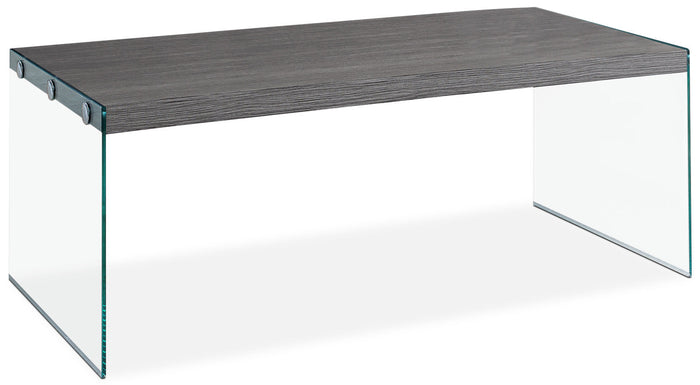 Yonah Coffee Table – Grey|Table à café Yonah - grise|YONGRCTB