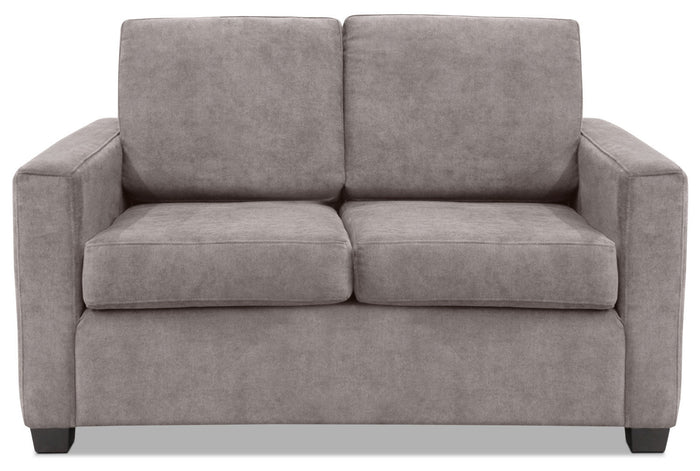 Becca Chenille Loveseat – Ash|Causeuse Becca en chenille - cendre