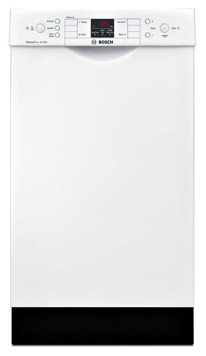 Bosch 300 Series Compact 18" Built-In Dishwasher – SPE53U52UC|Lave-vaisselle encastré compact de 18 po Bosch de série 300 - SPE53U52UC|SPE53U52