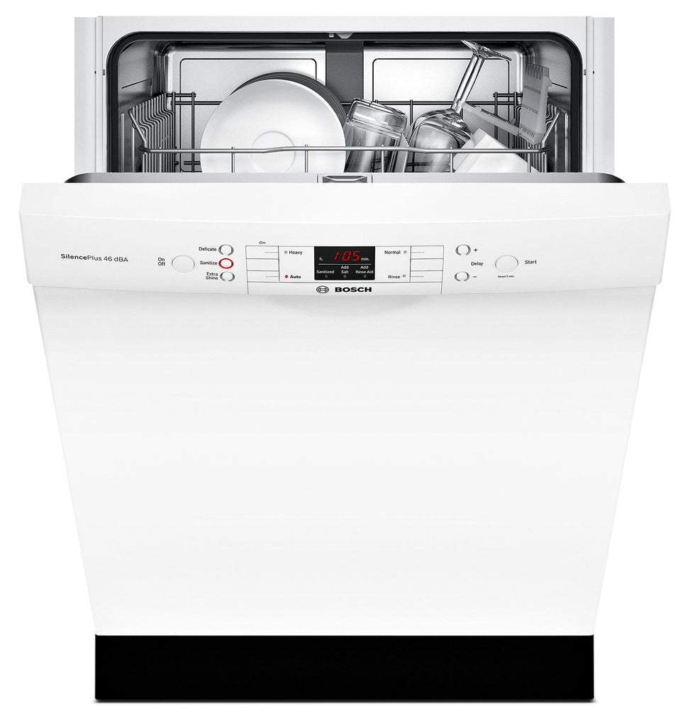 Bosch 300 Series Recessed Handle Built-In Dishwasher – SGE53U52UC|Lave-vaisselle encastré Bosch de série 300 avec poignée encastrée - SGE53U52UC